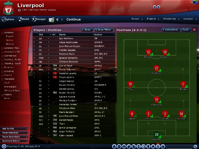 Review: Football Manager 2011